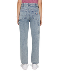 The Dickies Womens Ellendale Jeans in Blue Marble