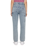 The Dickies Womens Ellendale Jeans in Blue Marble