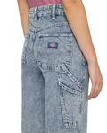 The Dickies Womens Ellendale Jeans in Blue Marble