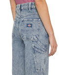 The Dickies Womens Ellendale Jeans in Blue Marble