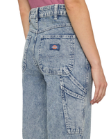 The Dickies Womens Ellendale Jeans in Blue Marble
