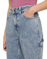 The Dickies Womens Ellendale Jeans in Blue Marble