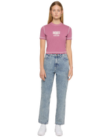 The Dickies Womens Ellendale Jeans in Blue Marble