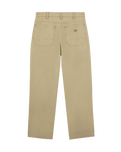 The Dickies Mens Duck Canvas Utility Trousers in Stone Washed Desert Sand