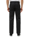 The Dickies Mens Slim Straight Work Trousers in Black