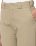 The Dickies Womens Elizaville Trousers in Khaki