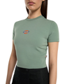 The Dickies Womens Maple Valley T-shirt in Sea Spray