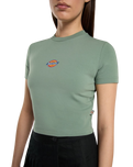 The Dickies Womens Maple Valley T-shirt in Sea Spray
