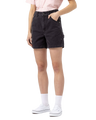The Dickies Womens Duck Canvas Carpenter Walkshorts in Black