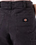 The Dickies Womens Duck Canvas Carpenter Walkshorts in Black