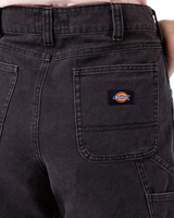 The Dickies Womens Duck Canvas Carpenter Walkshorts in Black