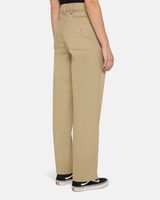 The Dickies Womens Duck Canvas Trousers in Desert Sand