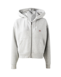 Oakport Zip Hoodie in Heather Grey