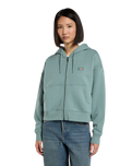 Oakport Zip Hoodie in Stormy Sea