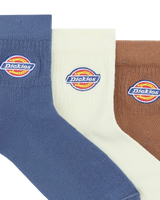 Valley Grove Mid Socks (3 Pack) in Retro Indigo