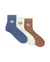 Womens Valley Grove (3 Pack) Socks in Indigo