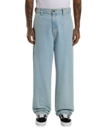 Madison Baggy Tapered Jeans in Vintage Blue