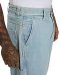 Madison Baggy Tapered Jeans in Vintage Blue