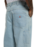 Madison Baggy Tapered Jeans in Vintage Blue