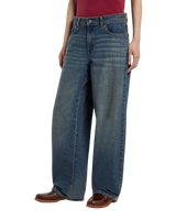 Herndon Denim Jeans in Khaki Tinted Blue