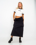 The Dickies Womens Jackson Skirt in Black