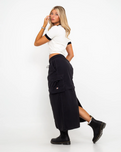 The Dickies Womens Jackson Skirt in Black