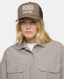 The Dickies Womens Philipsburg Trucker Cap in Mushroom