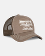 The Dickies Womens Philipsburg Trucker Cap in Mushroom