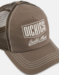 The Dickies Womens Philipsburg Trucker Cap in Mushroom