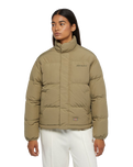 The Dickies Womens Scobey Puffer Jacket in Imperial Green