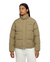 The Dickies Womens Scobey Puffer Jacket in Imperial Green