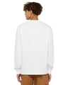 The Dickies Clancy Heavyweight Long Sleeve T-Shirt in White | Available at Anns Cottage