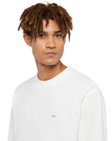 The Dickies Clancy Heavyweight Long Sleeve T-Shirt in White | Available at Anns Cottage