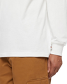 The Dickies Clancy Heavyweight Long Sleeve T-Shirt in White | Available at Anns Cottage