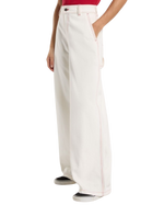 X Loose Denim Carpenter Jeans in Egret