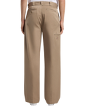 Unionville Pleated Work Trousers in Desert Sand