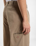 Unionville Pleated Work Trousers in Desert Sand