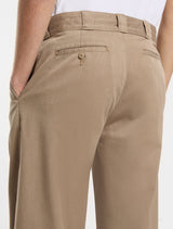Unionville Pleated Work Trousers in Desert Sand