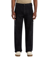 Jacquard Carpenter Trousers in Rinsed