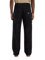 Jacquard Carpenter Trousers in Rinsed