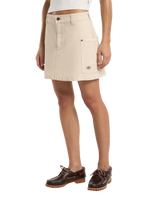 River Ranch Mini Skirt in Whitecap Grey