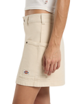 River Ranch Mini Skirt in Whitecap Grey