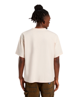 Rope Center Logo T-Shirt in Whitecap Gray