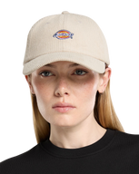 The Dickies Womens Hardwick Corduroy Cap in Stone