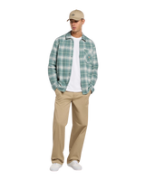 Forest Check Shirt in Stormy Sea