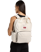 Service Stripe Lisbon Backpack in Egret