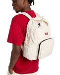 Service Stripe Lisbon Backpack in Egret