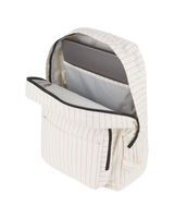 Service Stripe Lisbon Backpack in Egret