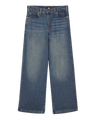 Hilham Extra Loose Straight Jeans in Khaki Tinted Blue