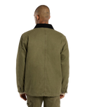 Chore Canvas Jacket in Military Green